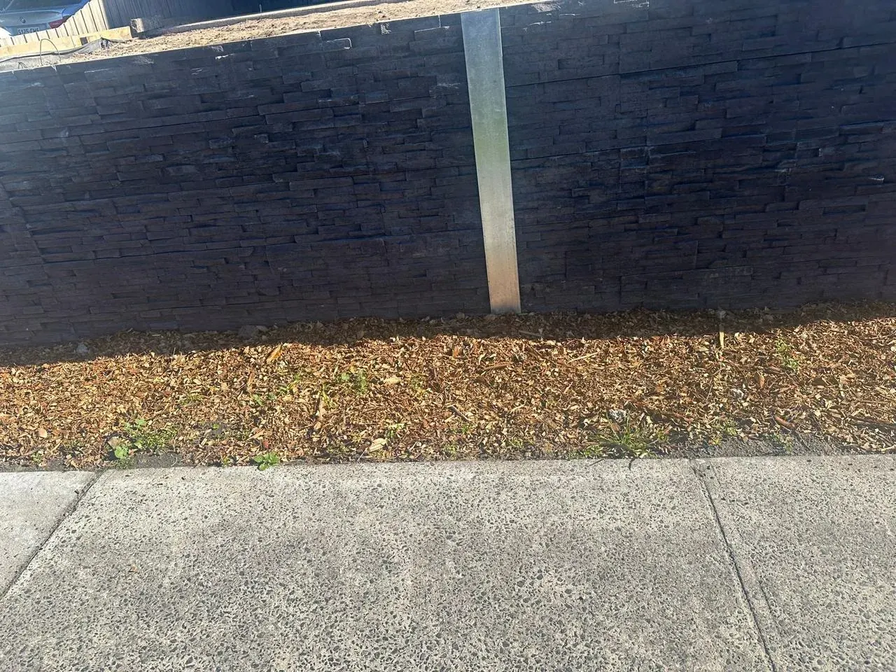 Retaining wall by G Cheema Landscaping Melbourne