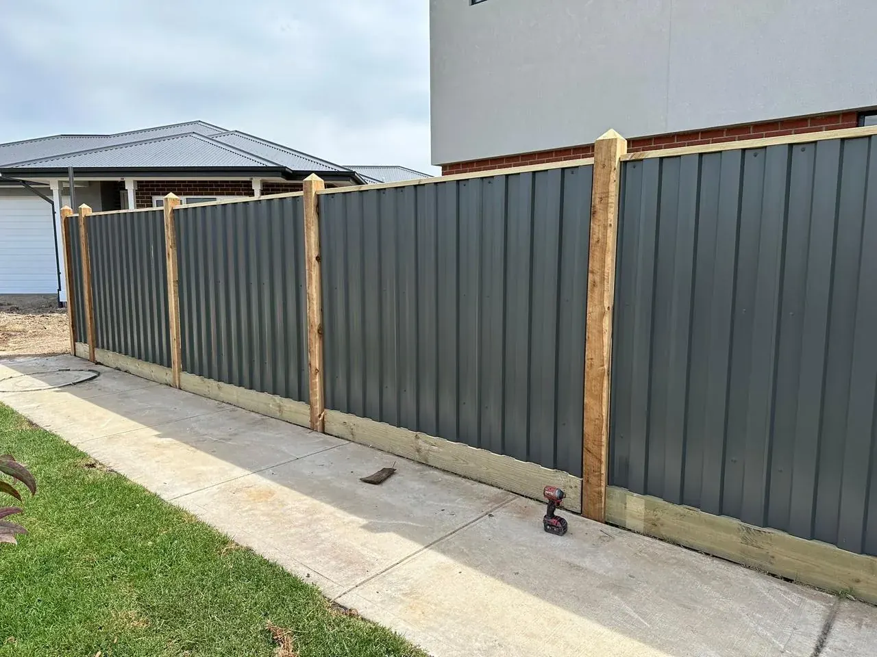 Retaining wall by G Cheema Landscaping Melbourne