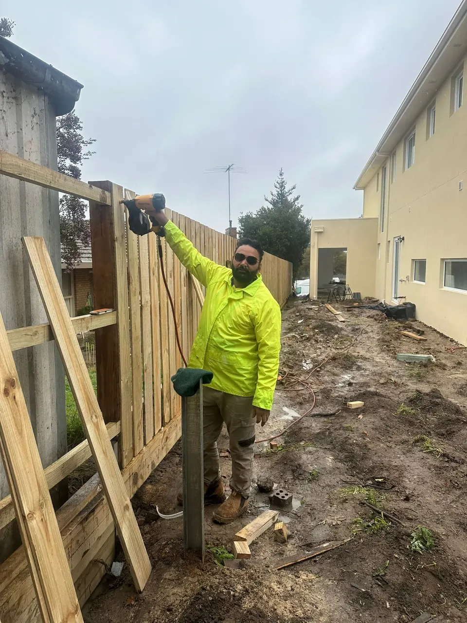 Retaining wall by G Cheema Landscaping Melbourne