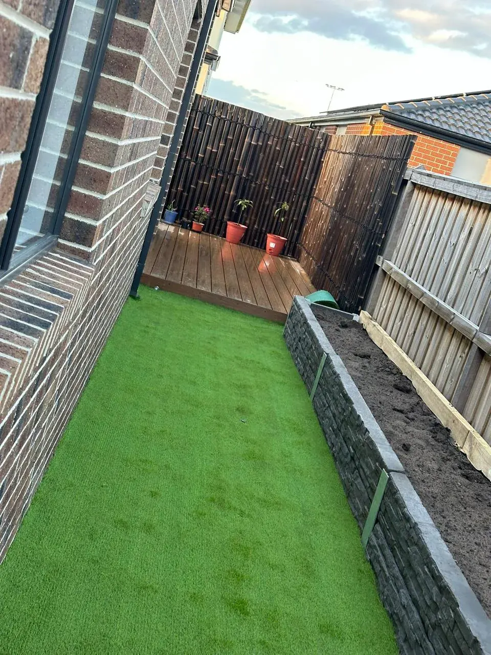 Turf and grass landscaping by G Cheema Landscaping Melbourne