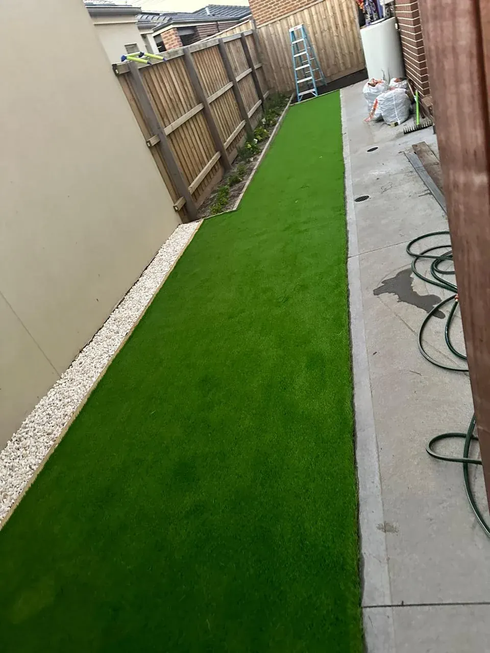 Turf and grass landscaping by G Cheema Landscaping Melbourne